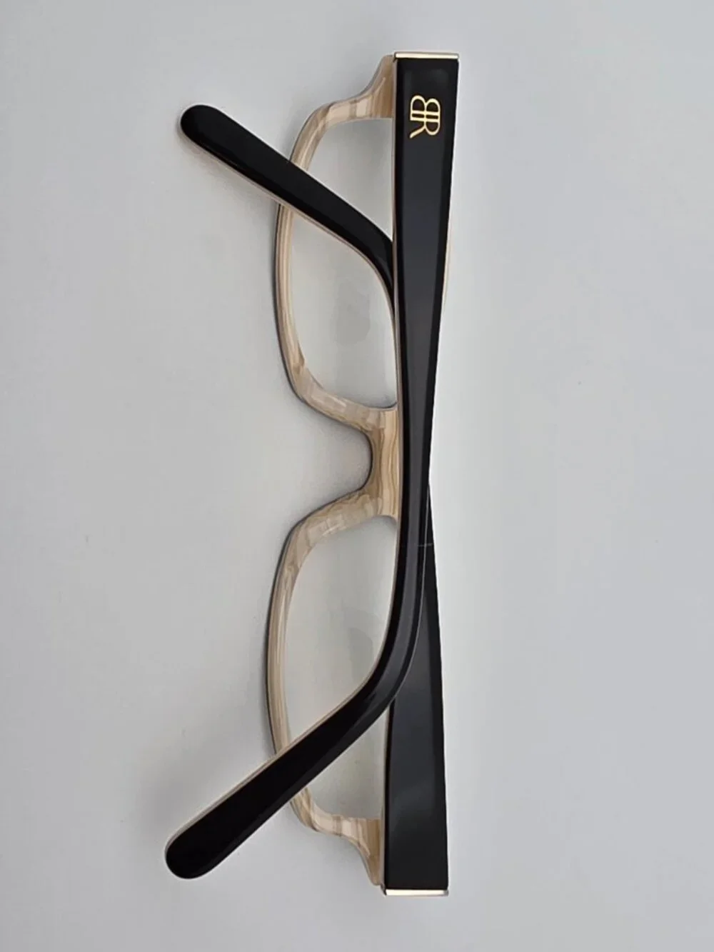 Banana Republic Allie JPZ Black on Horn Eyeglasses Frame w/ Flexhinge 47-16-130